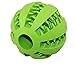 Leeaw Dog Ball Soft Rubber Training Playing Chew Toys Tooth Cleaning Balls, Blue
