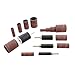 ABN Drum Sanding Kit – 16Pc Sanding Drum for Electric Drill Press Drum Sander Attachment with Spindle Sander Sleeves
