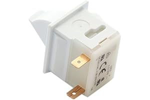 Kitchen Basics 101 ES18806 Refrigerator Door Light Switch Compatible with GE WR23X10143, 5309918806, Whirlpool, Maytag, Admiral, Amana, Crosley, Jenn-Air, Kenmore, Magic Chef, Supco