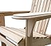 UHOM Outdoor Adirondack Wood Chair Foldable Patio Lawn Garden Furniture Set of 2