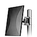 [Upgraded 2019] HDTV Antenna Amplified Digital Outdoor Antenna Up to 150 Miles Amplifier Signal Booster Support 4K 1080P UHF VHF Freeview HDTV Channels, 33ft Coax Cable for Indoor/Outdoor/RV/Attic Use