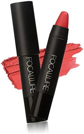 Matte Lipstick Waterproof Lip Gloss Professional Makeup Pencil Natural Moisturizing Soft Long Lasting Lipstick (US Stock)