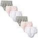 Burt's Bees Baby Girls' Organic Set of 6 Diaper Covers Natural