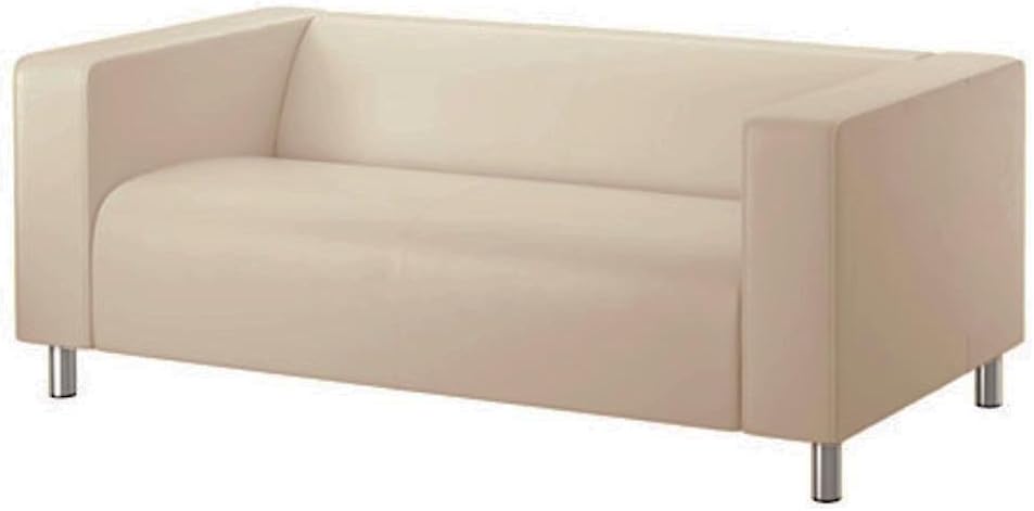 The Klippan Loveseat Cover Replacement is Custom Made for IKEA Klippan Loveseat Slipcover, A Sofa Cover Replacement. Cover Only! (Dark Beige)