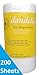 Dandelion Diapers Natural Diaper Liners, Compare To Grovia Bioliner Biodegradable Flushable, 100 Percent Ingeo Liner 200 Sheet Roll