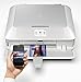 Canon MG7720 Wireless All-In-One Printer with Scanner and Copier: Mobile and Tablet Printing, with Airprint™ and Google Cloud Print compatible, White