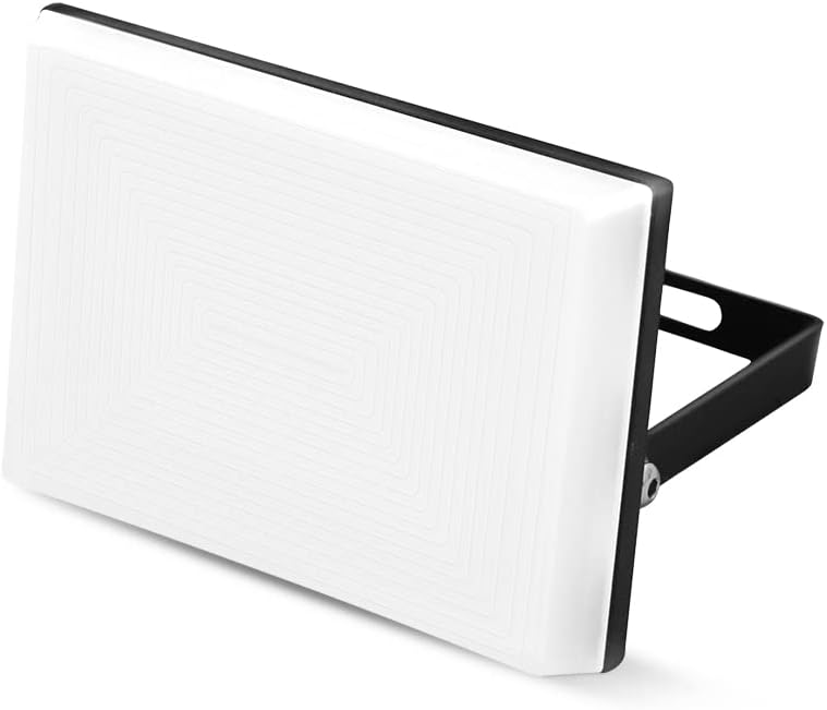 - Projector LED Design para iluminação exterior, 20 W, Luz Fria 6000 K, Impermeável IP65, 1900 lm, Branco,