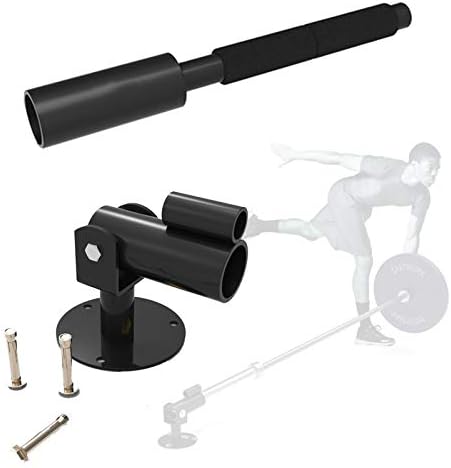 グリップ地雷ハンドルと地雷プラットフォームインサート 背中の腕 肩のエクササイズに最適 取り付け