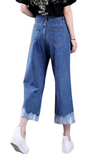 broken hole bell jeans