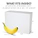 Prank-O Cheese Printer Gag Gift Empty Box, Birthday Gift Box, Wrap Your Real Present in a Convincing and Funny Fake Gift Box, Practical Joke for Birthday Presents, Holidays, Parties