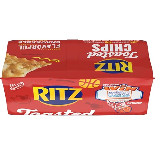 RITZ TOASTED CHIPS SOUR CREAM AND ONION CRACKERS, 8.1 OZ