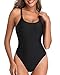Tempt Me Women One Piece Bathing Suit Slimming Crisscross Lace Up Swimsuit