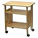 Winsome Mission 2-Shelf Wood Mobile Printer Stand, Brown (81628)