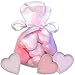 Soak & Relax in the Tub - Heart Bath Fizzers - Perfect Bath Time Gift Christmas, Secret Santa For Women, Ladies, Her - One Pack Supplied by Kenzies Gifts