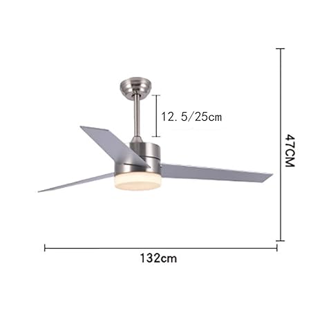 Ceiling Fan Light Modern Simple Ceiling Fan With Led Lights And