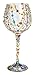 Enesco Presents Radiance Lolita Super Bling Wine Glass, Multicolor