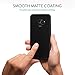 Galaxy S9 Case - Thinnest Slim Fit Black Matte Protective Samsung S9 Cell Phone Hard Plastic Ultra Thin Cover Shockproof Scratch Resistance Galaxy Case - Camera Lens - Screen Protector Tempered Glass