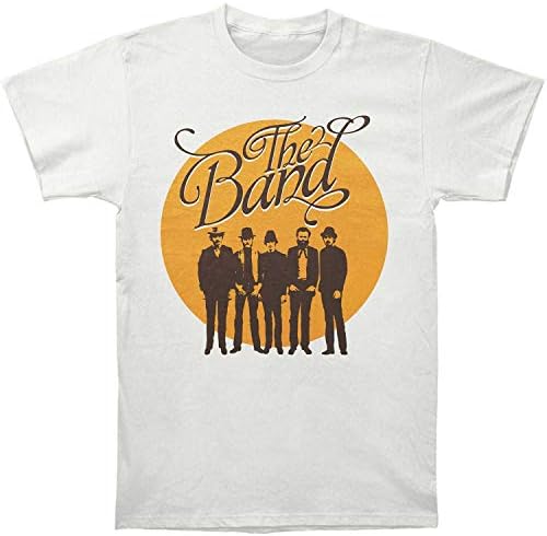 Liquid Blue Men's Led Zeppelin Man with Sticks Short Sleeve T-Shirt White