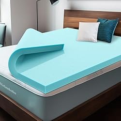 Nelaukoko Memory Foam Mattress Topper Twin 3
