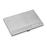 Foxnovo Business Card Holder Stainless Steel Credit Card Holder Case