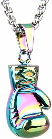Jewelry Men's Stainless Steel Boxing Style Pendant,6 Styles