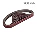 Aluminum Oxide Sanding Belts 1 x 30 Inch 80 120 150 240 400 Assorted Grits (15 Pack)…