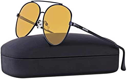 EOORAU Womens Aviator Sunglasses Mirrored for Mens Travel,Drive,Fishing Sun Glasses UV - 400