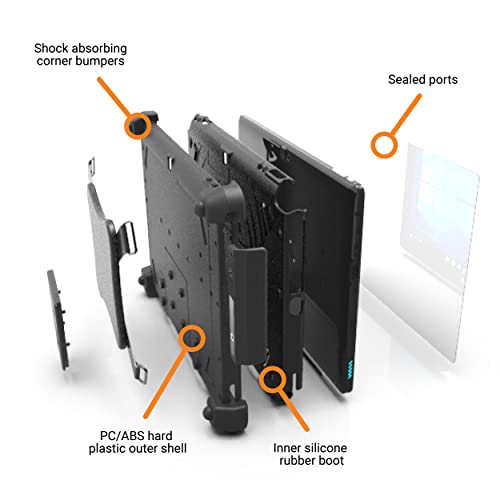 MobileDemand Flex 10B Windows 11 Pro Rugged Touchscreen Tablet with