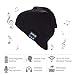 Momoday Wireless Beanie Music Hat Soft Warm Knitted Cap With Stereo Headphone Headset Speaker Wireless Mic Hands-free for Men Women Fitness Outdoor Sports Running Hiking Christmas Birthday Gift(Black)