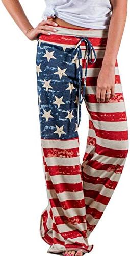 TOYIS Casual Yoga Pants,Womens Floral Yoga Palazzo Drawstring Casual Loose Wide Leg Pants Trousers Leggings