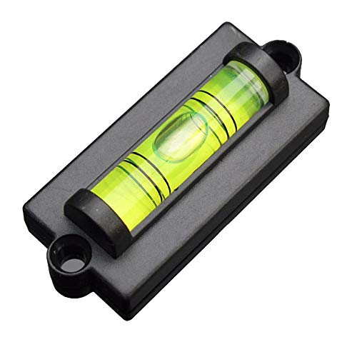 LudoPam Standard Levels Mini Bubble Spirit Level for RV, Travel Trailer, Camper, Tripod, Phonograph, Turntable, 6 Pack