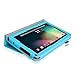 Fintie Dragon Touch A93 Folio Case - Fintie Premium Vegan Leather Cover with Stylus Holder for Dragon Touch A93 9-Inch Android Tablet, Blue