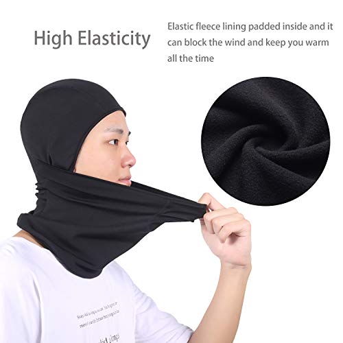 Ski Mask Balaclava-Cold Weather Face Mask Windproof Thicken Warmer Anti-fog Outdoor Hood - Thumbnail 5
