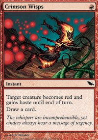 Magic: the Gathering - Crimson Wisps - Shadowmoor