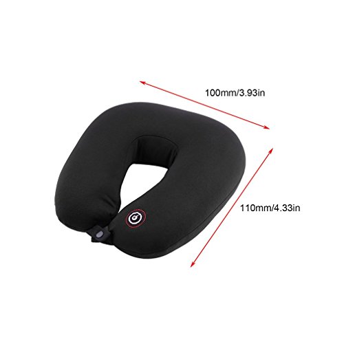 Qulable U Shape Travel Pillow Neck Massage Microbead Battery Operated |  Desertcart Fiji