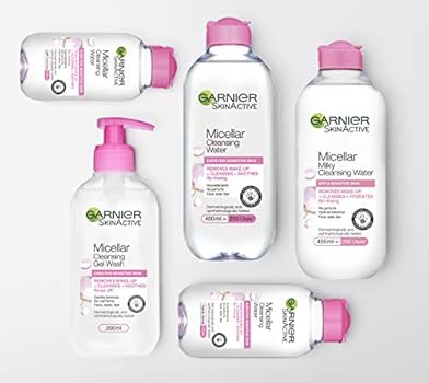 garnier micellar gel face wash sensitive skin 200ml