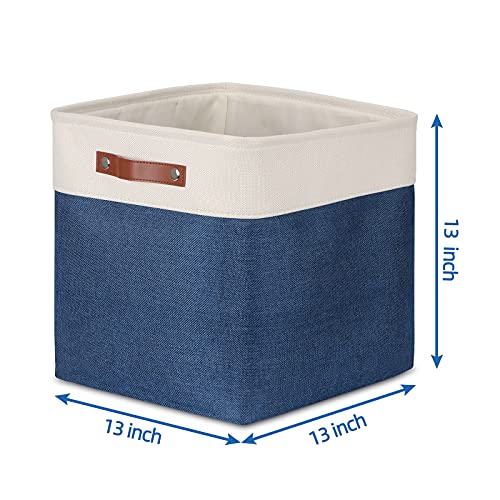 Temary Storage Baskets for Cube Organizer 4Pack Fabric Cubes Basket
