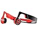 Bone Conduction Headphones, JUHALL Bluetooth V4.2 Earphones Wireless Sports Headset Built-in Mic Sweatproof for iPhone, Android, Other Bluetooth Enabled Devices (Red)