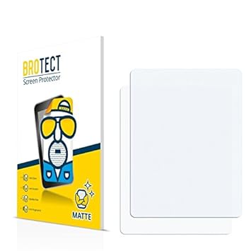 2X BROTECT Matt Displayschutz Schutzfolie für AGPtek A02 (matt - entspiegelt, Kratzfest, schmutzabweisend)