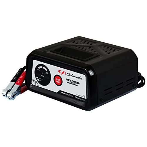 Schumacher SC1282 Fully Automatic Battery Charger and Maintainer - 10