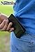 Namotu Real Carbon Fiber Wallet w/RFID Blocking Tech, Leather at Hinges and Trim - ID Window - Mens Slim Thin Real Carbon Bifold to Protect Your Money and Cards Identity