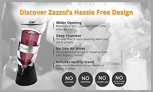 3 Zazzol+Wine+Aerator+Decanter+Recommended