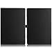 MoKo Lenovo Yoga Book Case, Ultra Compact Slim Folio Leather Cover Case for Lenovo Yoga Book YB1-X90F, YB1-X91F 10.1 Inch 2-in-1 Tablet/Laptop, Black