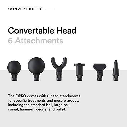 Deep-Tissue-Massage-Gun-Flyby-F1Pro-Quiet-Handheld-Percussion-Massager-Back-Muscle-Soreness-Recovery-for-Athletes-Men-Women-Lightweight-Portable-Long-Battery-Life-3-Speeds-6-Heads