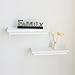 Floating Shelves Wall Mounted,Set of 2,Classic Crown Molding Design,Great for Bedroom,Living Room,Bathroom,Kitchen,5 Inch Depth,Deeper than others,White