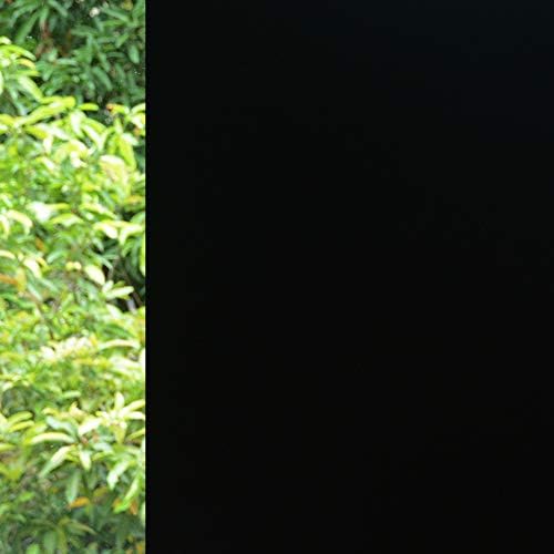 Vsudo 装飾プライバシーウィンドウフィルム 接着剤不要 装飾 静電気でくっつくガラスステッカー 紫外線防止 窓用ティント 自宅やオフィス用 リビングルーム バスルーム キッチン フロストブラック 35 4インチ X 78 7インチ 90x0cm Chem Contract Com