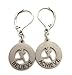 Motivational Mantra Women’s Earrings – Stainless Steel Runner Girl Inspirational Earrings – Lightweight and Comfortable – Sporty & Elegant Design - Original Gift Idea - BONUS Gift Bag