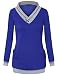 Vafoly Women's V-Neck Sweatshirt Casual Long Sleeve Lightweight Pockets Button Pullover Tunic