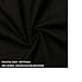 spring Home Ruffled Black Fabric Shower Curtain Size 72 x 72 inch