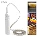 CFGROW LED Under Cabinet Lighting Motion Sensor, 10Ft Four Modes Bed Stairs Wardrobe Lamp Tape, Waterproof 5V USB LED Closet Night Strip Light(Warm White, 3M x 2Packs)